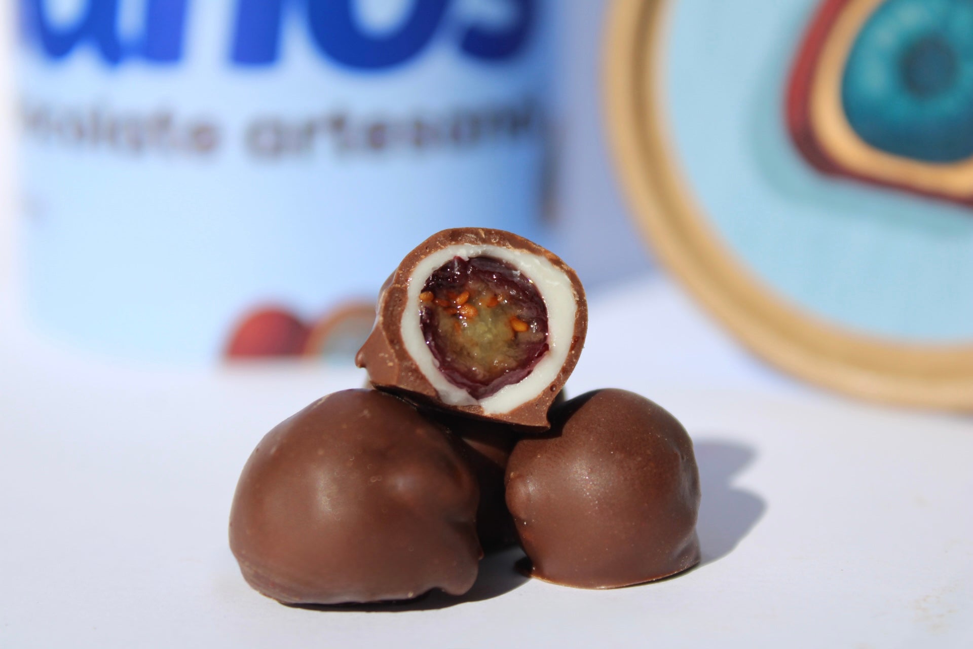 Frutas Bañadas en Chocolate