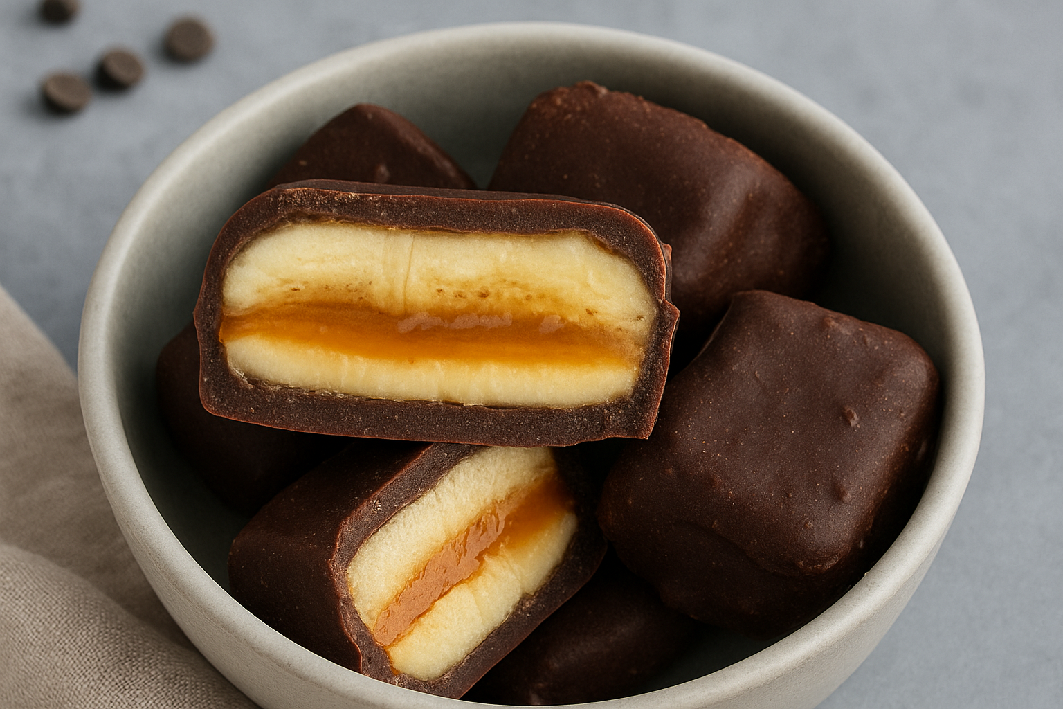 Frutas Bañadas en Chocolate