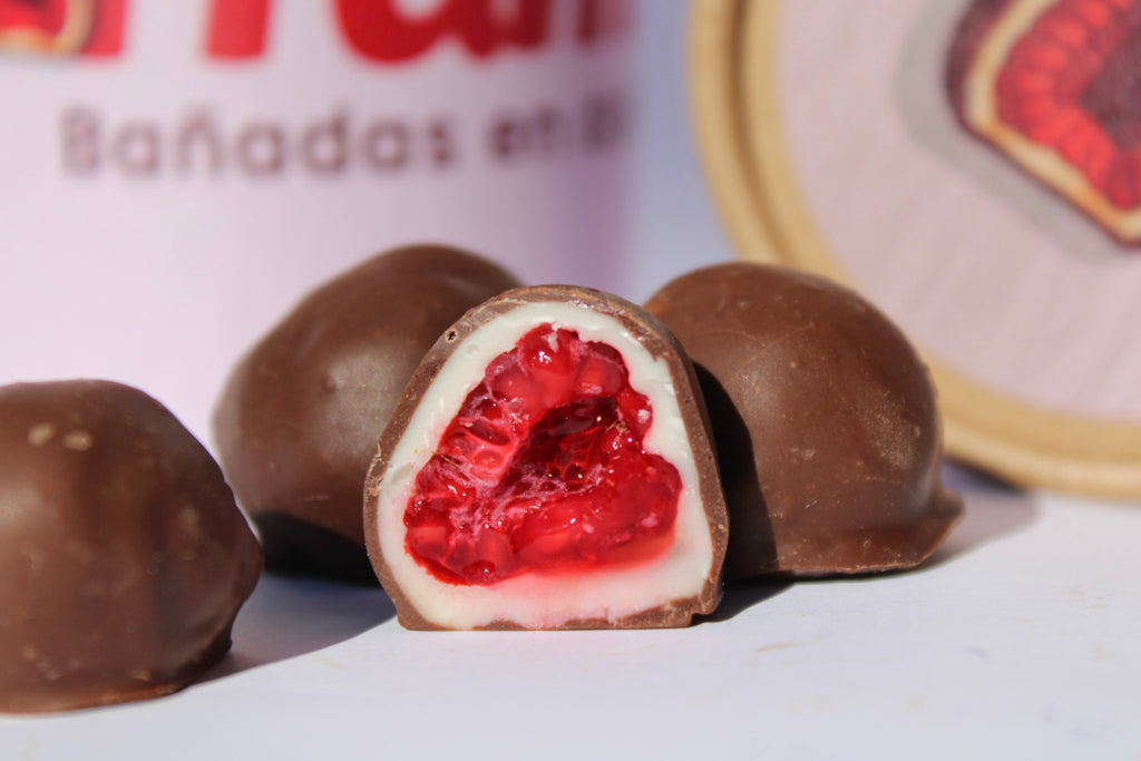 Frutas Bañadas en Chocolate